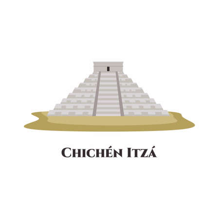 Chichen Itza. The archaeological site in TinÃºm Municipality, YucatÃ¡n State, Mexico. Mayan...