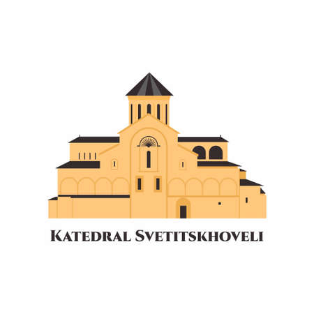 The Svetitskhoveli Cathedral. A masterpiece of the Early and High Middle Ages,  Travel tourist...