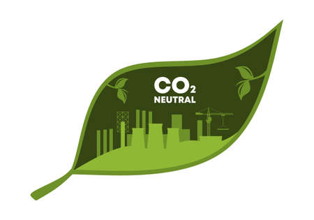 Zero emission background suitable for industry, eco, medical, pollution, automobile. Environmental...