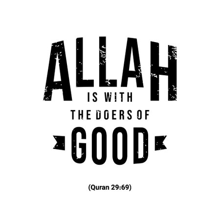 All is in the good mood. Inspiring motivation quote. Typography for poster, invitation, greeting card or t-shirt. Vector illustrationのイラスト素材