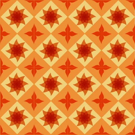 Seamless ornamental tile background vector illustrationのイラスト素材