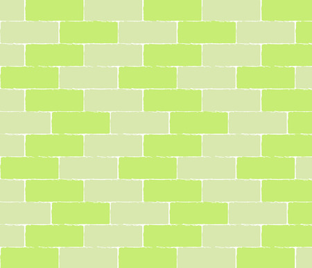brick wall seamless Vector illustration background - texture pattern for continuous replicateのイラスト素材