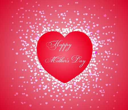 Happy Mothers Day celebrationのイラスト素材