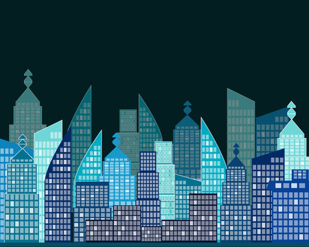 vector cityのイラスト素材