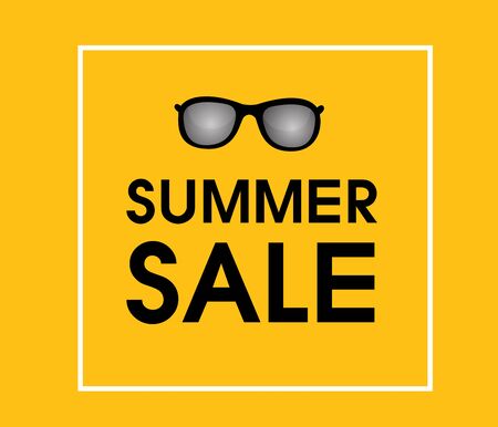 Summer sale design template Fresh discountsのイラスト素材