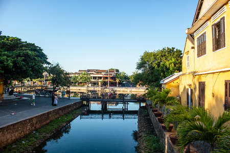 Hoi An, Vietnam : Panorama Aerial view of Hoi An ancient town, UNESCO world heritage, at Quang Nam province. Vietnam. Hoi An is one of the most popular destinations in Vietnam
Vietnam October 2020のeditorial素材