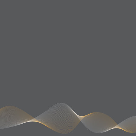Wave abstract line background designのイラスト素材
