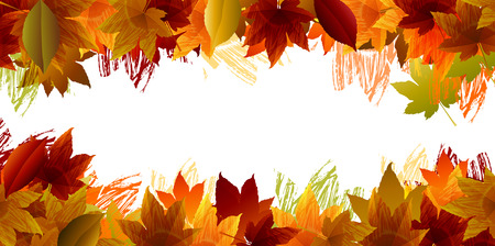 Fall background  EPS 10 file,all elements are in separate layers Very easy to edit having translucency and mesh use のイラスト素材