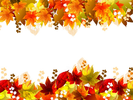 Beautiful Fall Background のイラスト素材