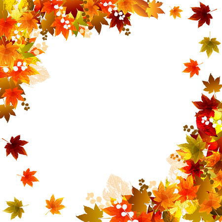 Beautiful Fall Background のイラスト素材