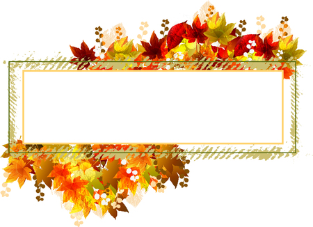 Beautiful Fall Background のイラスト素材