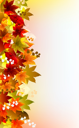 Beautiful Fall Background  のイラスト素材