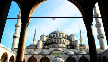 Blue Mosque, Istanbul, Turkeyの写真素材