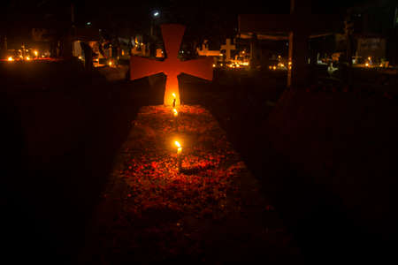 All soul day celebration in Bangladesh.の写真素材