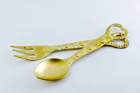 Spoon & forkの写真素材