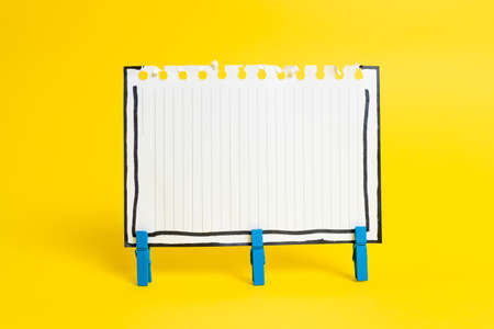 Colorful Idea Presentation, Displaying Fresh Thoughts, Sending Message, Labelling Material, Identification Label Display, Writing Stuff, Office Collections Notes Pencilの写真素材