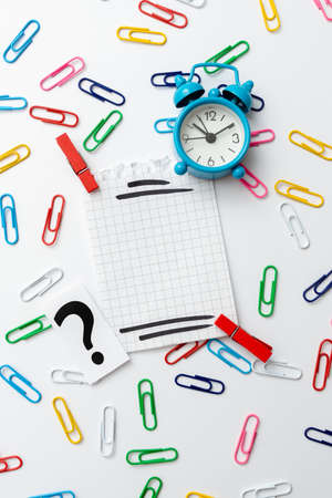 Tidy Workspace Setup, Writing Desk Tools Equipment, Smart Office Arrangement, Study Table, Taking Notes, Fresh Room Designs, Organized Tabletop, Time Managementの写真素材