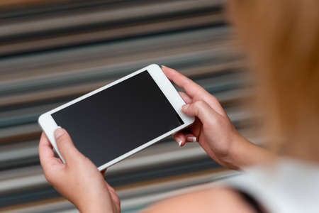Connecting People Together, Voice Video Calling, Communication Equipment, Troubleshooting Device, Modern Tool, Global Connections, Data Process, Portable Hardware Smartphoneの写真素材