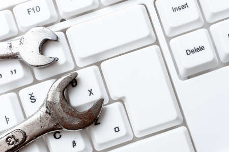 Internet Browsing And Online Research Study, Doing Maintenance And Repairsの写真素材