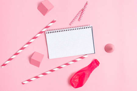 Colorful Party Invitation Designs Bright Celebration Planning Ideas New Flashy Decorations Balloon Confetti Candles Celebrate Festival Design Party Needsの写真素材