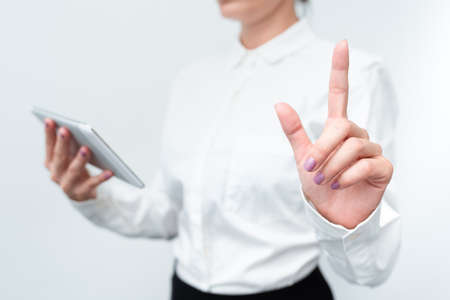 Presenting New Technology Ideas Discussing Technological Improvements Introducing Electronic Product Connecting People Video Calls Voice Messages Global Connectionsの写真素材