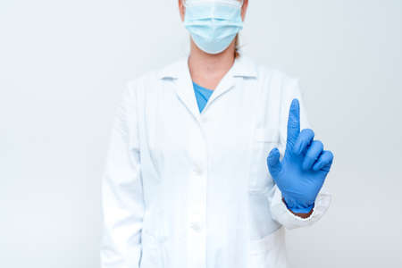 Demonstrating Medical Ideas Presenting New Scientific Discovery Laboratory Presentations Science...