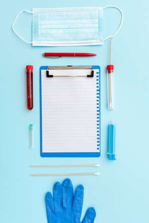 Writing Important Medical Notes Laboratory Testing New Virus Medicine Disease Illness Infection...