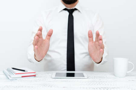 Presenting Communication Technology Smartphone Voice Video Calling Writing Important Notes Job Interview Ideas Global Connectivity Communications Giving Advice Lecturesの写真素材