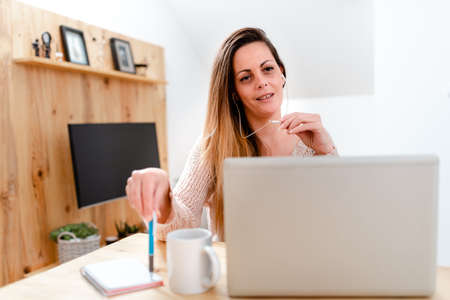 Abstract Watching Online Movies, Viewing New Internet Videos, Video Blog Ideas, Learning New Things,...