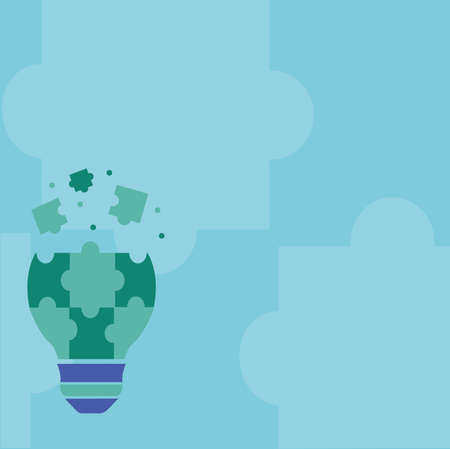 Abstract Brainstorming Problem Solutions Careful Thinking Concept Critical Logical Reasoning Solving Puzzle Ideas Creative Designs Breakthrough New Knowledgeのイラスト素材