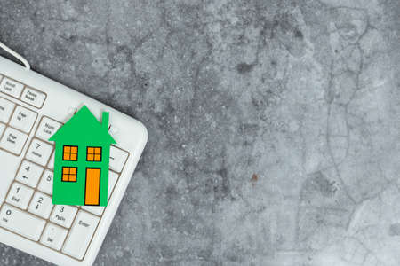 Saving Money Brand New House, Abstract Buying Selling Real Estate, Household Budgeting Ideas ,Prime Housing Location Idea, Home Expansion Costs, Property Development Expensesの写真素材