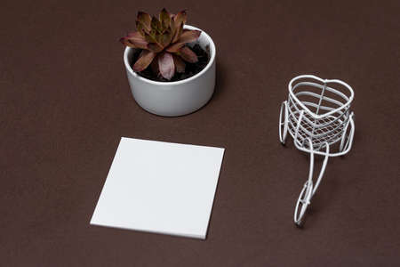 Blank Notes Writing New Messege Updates Ideas Next To Mobile. Showing Envelope Folding Sending...