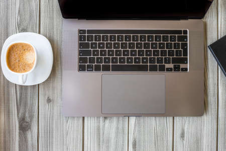 Lady Hands Pointing Pressing Computer Keyboard Keys Typewriting New Ideas. Woman Palms Tapping...