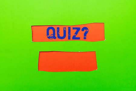 Text showing inspiration Quiz Question. Business concept test of knowledge as competition between individuals or teams Forming New Thoughts Uncover Fresh Ideas Accepting Changesの写真素材