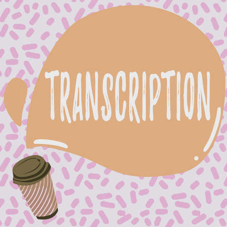 Inspiration showing sign Transcription. Internet Concept Written or printed version of something Hard copy of audio Colorful Design Displaying Message, Abstract Coffee Shop Menuの写真素材