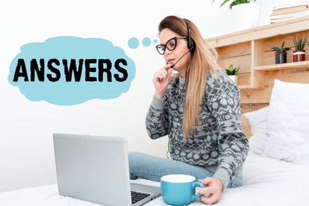 Conceptual display Answers. Business overview Reactions responses to questions statements or...