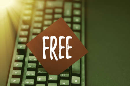 Writing displaying text Free. Internet Concept Enjoying personal rights and liberty Not under any control and power Typing Old Notes To A Computer, Abstract Creating Emotional Novelの写真素材