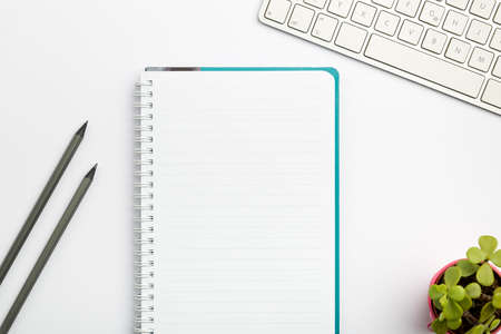 Flashy School Office Supplies, Bright Teaching Learning Collections, Creative Writing Tools, Educational Things, Mixed Student Stuff Pen Paper Notebook Sticky Notes Pencilの写真素材