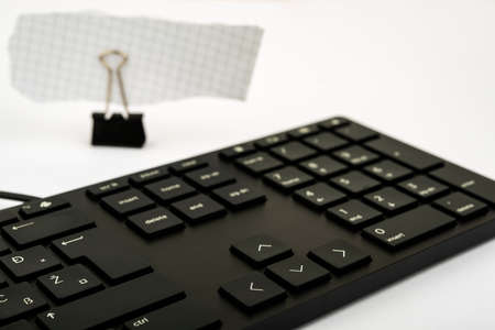 Computer Keyboard And Symbol.Information Medium For Communication.Laptop Keyboard For Typing New...