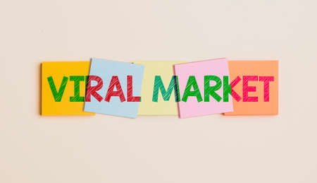 Inspiration showing sign Viral Market. Business showcase network passing and spreading message or...
