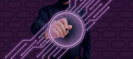Businessman in suit holding notepad symbolizing successful teamwork accomplishing newest project...