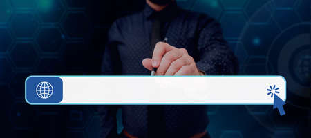 Lady in suit holding pen symbolizing successful teamwork accomplishing newest project plans. Woman carrying ballpoint pencil representing combined effort management.の写真素材