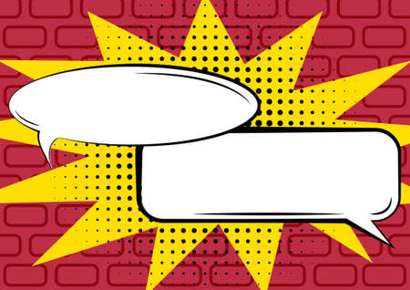 Rectangular And Oval Shaped Chat S And Doodles With Creative Wallpaper. Design Of Blank...