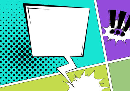 Blank Thunderstorm Speech Bubble With Copy Space Over Color Background Design. Empty Message Template Representing Web Banner, Advertisement And Branding Of Company.の写真素材