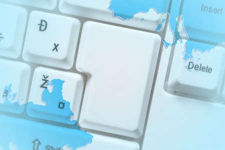 Abstract Creating Safe Internet Experience, Preventing Digital Virus Spread, Gathering Informations, Internet Chatting Services, Coding Programs, Learning New Thingsの写真素材