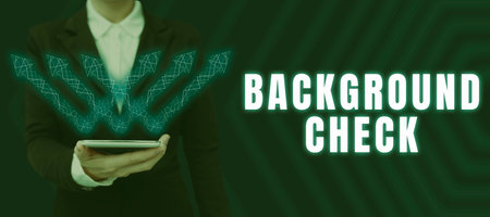 Conceptual caption Background Checkway to discover issues that could affect your business. Concept meaning way to discover issues that could affect your businessの写真素材