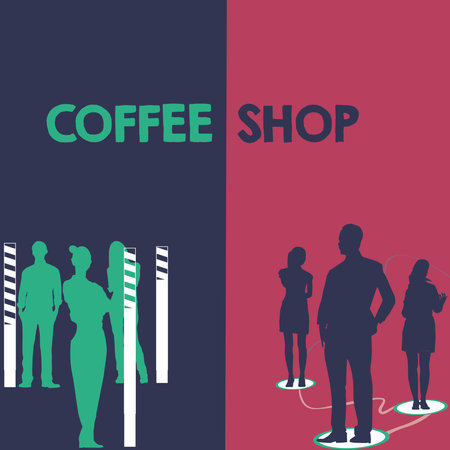 Text sign showing Coffee Shop. Conceptual photo a restaurant that primarily serves coffee, and light meals