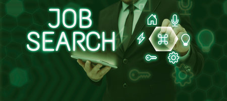 Conceptual display 10 Daily Habits. Business overview An act of person to find work suited for his professionの写真素材