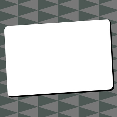 Comic Blank Speech Bubble With Copy Space Over Circular Color Background Design. Empty Template In Explosion Framework Representing Advertisement And Promoting Business.のイラスト素材