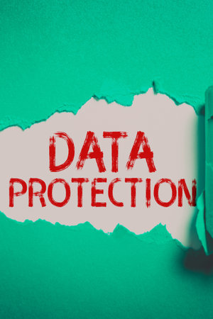 Inspiration showing sign Data Protection. Business concept legal control over access and use of data...
